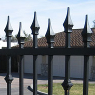 Wrought Iron Security Fence Sacramento